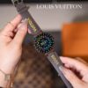 LOUIS VUITTON TAMBOUR HORIZON LIGHT UP Series QAD02Z Smart Watch LV Printed Full Touch Screen Fashion Item