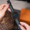 LOUIS VUITTON TAMBOUR HORIZON LIGHT UP Series QAD02Z Smart Watch LV Printed Full Touch Screen Fashion Item
