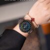 LOUIS VUITTON TAMBOUR HORIZON LIGHT UP Series QAD02Z Smart Watch LV Printed Full Touch Screen Fashion Item