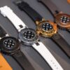 LOUIS VUITTON TAMBOUR HORIZON LIGHT UP Series QAD02Z Smart Watch LV Printed Full Touch Screen Fashion Item