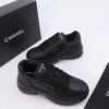 sy_no_6C311702F4FE0768E07A4D6305187967_4 Chanel Low‑Top Leather Sneaker All‑Black