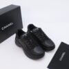 sy_no_6C311702F4FE0768E07A4D6305187967_5 Chanel Low‑Top Leather Sneaker All‑Black
