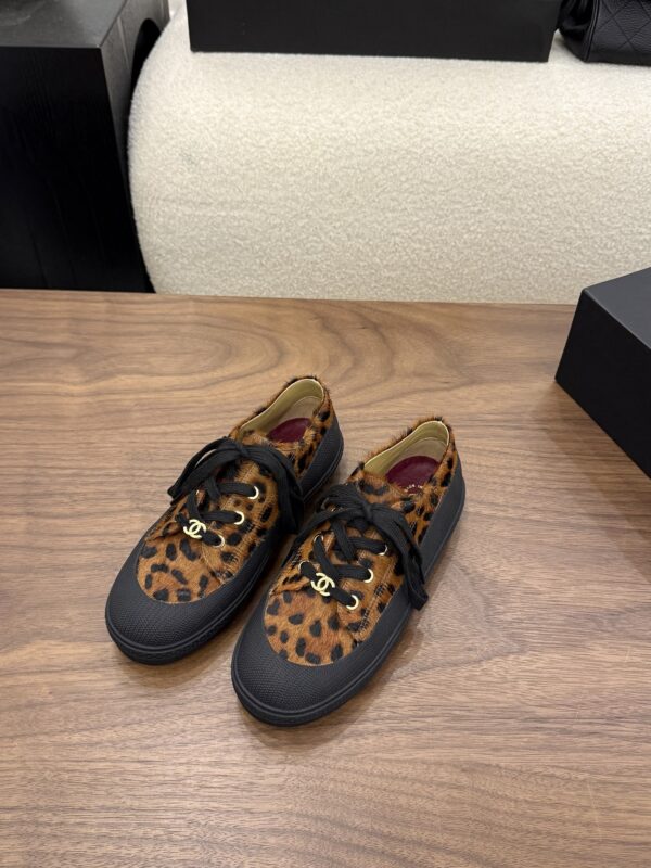 sy_no_6C595D2B52C6808AD2409E5ED3788C67_0 Chanel Leopard Pony-Hair Low-Top Sneaker Leopard-Pony-Sneaker