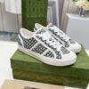 sy_no_6C62F35C1BAD97F4CE8122F89D2EBC7E_6 Gucci Black & White GG Monogram Canvas Low-Top Sneaker