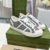 sy_no_6C62F35C1BAD97F4CE8122F89D2EBC7E_7 Gucci Black & White GG Monogram Canvas Low-Top Sneaker