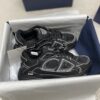 sy_no_6DC1406D011F4655E82C8BC117C52AAB_1 Dior Black Mesh White Outline CD Logo Running Sneaker