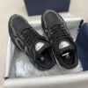 sy_no_6DC1406D011F4655E82C8BC117C52AAB_2 Dior Black Mesh White Outline CD Logo Running Sneaker