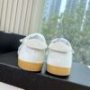 sy_no_6E51CCF1294369F6EDA2B6C5534073EB_8 Chanel White & Black Cap-Toe Low-Top Sneaker with Suede Detailing
