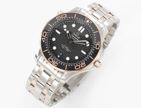 sy_no_6E58F011AFA979E1F97C1B671FB18545_1 - 副本 Omega Seamaster Series 300m Diving Watch Automatic Mechanical Movement Date Display Anti Magnetic Waterproof Black Dial