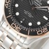 sy_no_6E58F011AFA979E1F97C1B671FB18545_4 Omega Seamaster Series 300m Diving Watch Automatic Mechanical Movement Date Display Anti Magnetic Waterproof Black Dial