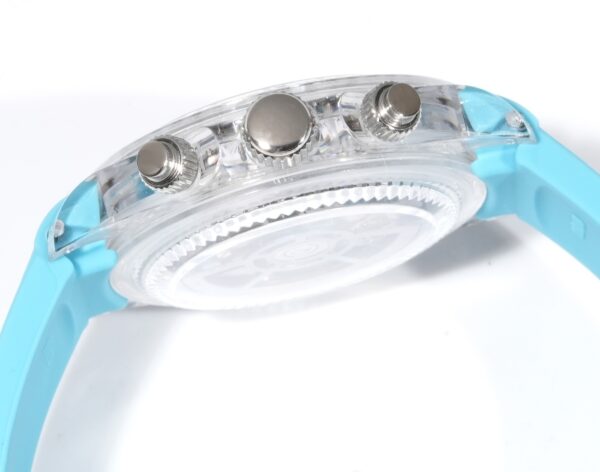 sy_no_6F1CC8EA53751F3A5447C5F6FA837703_5 CRONUSART Crystal Daytona Series Automatic Mechanical Movement Environmental Protection Fluororubber Strap Hollow Dial