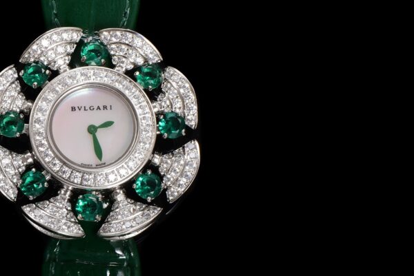 sy_no_6F81839CD29148315286B6C85E1CE6A0_3 BVLGARI DIVAS'DREAM series watches with quartz movement and crocodile leather strap 33mm
