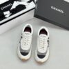 Chanel White & Grey Mesh Retro Trainer White-Mesh-Sneaker