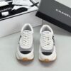 Chanel White & Grey Mesh Retro Trainer White-Mesh-Sneaker