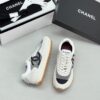 Chanel White & Grey Mesh Retro Trainer White-Mesh-Sneaker