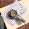 sy_no_718A9B0D7F03B6DFDF3F26A80F9BE484_3 Rolex Dog Tooth Ring Women's Diary Series Automatic Mechanical Movement Gold Dial