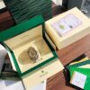 sy_no_718A9B0D7F03B6DFDF3F26A80F9BE484_4 Rolex Dog Tooth Ring Women's Diary Series Automatic Mechanical Movement Gold Dial