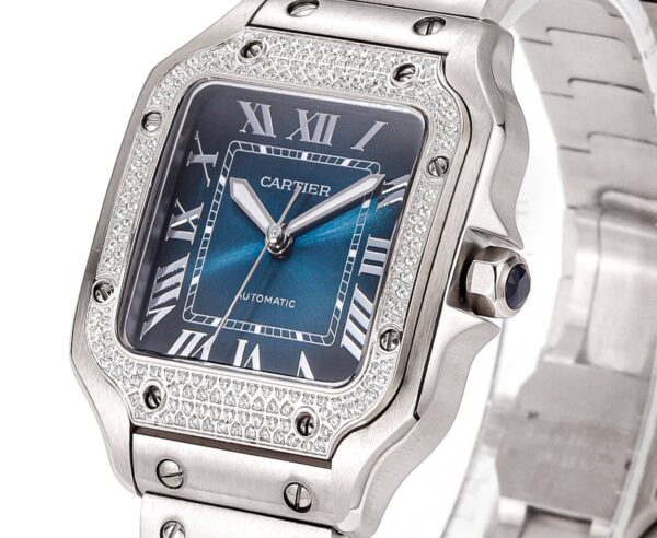 sy_no_719044DD43AC472FCE3F8CC920F01DB5_2 Cartier Shandushi series automatic mechanical movement, 100 meter waterproof blue dial