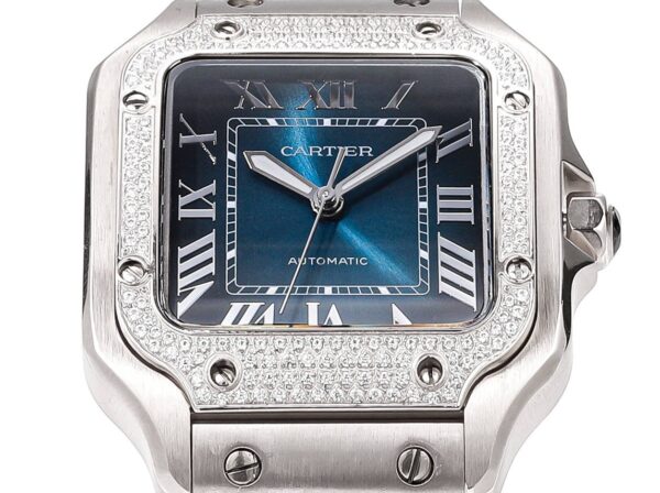 sy_no_719044DD43AC472FCE3F8CC920F01DB5_4 Cartier Shandushi series automatic mechanical movement, 100 meter waterproof blue dial