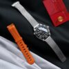 Omega Seamaster series automatic mechanical movement men's watch Swiss watch black dial stainless steel case