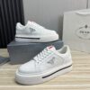 sy_no_71F76CFD5B5188B83B8B6F456684C82F_4 Prada White Leather Nylon Triangle Logo Chunky Sole Sneaker