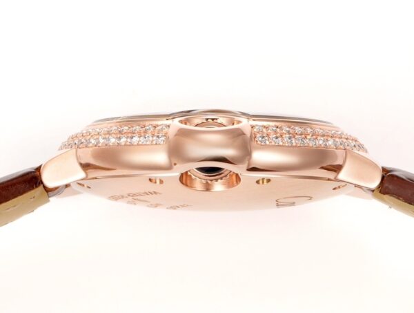 Cartier Ballon Bleu leather strap couple mechanical watch men's and women's watches