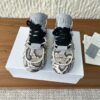 sy_no_728F3334AB41DED63F5A22F29A9E449D_0 Dior Grey-White Snake Print Mid-Top Sneaker