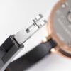 BVLGARI watch quartz movement ceramic strap 23mm black dial women's watch 30 meter anti slip