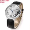 sy_no_743ED69C880F1F7C8B5AA3DE5596AC88_2 Cartier Ballon Bleu leather strap couple mechanical watch men's and women's watches
