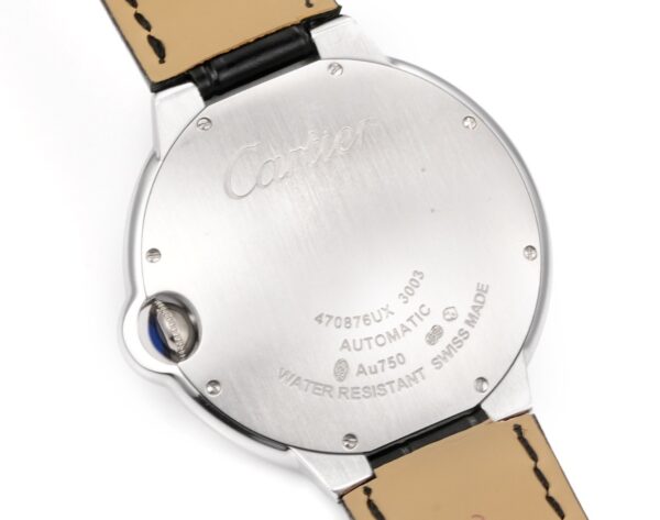 sy_no_743ED69C880F1F7C8B5AA3DE5596AC88_6 Cartier Ballon Bleu leather strap couple mechanical watch men's and women's watches