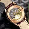 sy_no_7511B7B9C3263AC1B10C7C0AFACAEA18_5 Patek Philippe Complex Function Timepiece Series Automatic Mechanical Movement Crocodile Leather Strap