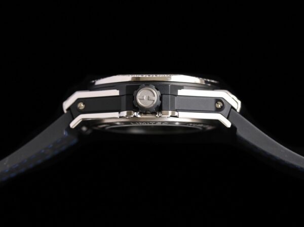 HUBLOT BIG BANG Automatic Mechanical Movement Waterproof Men's Watch Swiss Watch 39mm Blue Dial Stainless Steel Case Rubber Leather Strap