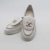 Chanel Chain Loafer Pure-White