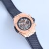 HUBLOT BIG BANG automatic mechanical movement blue hollow dial men's watch Swiss watch blue dial