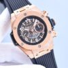 HUBLOT BIG BANG automatic mechanical movement blue hollow dial men's watch Swiss watch blue dial