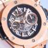 HUBLOT BIG BANG automatic mechanical movement blue hollow dial men's watch Swiss watch blue dial