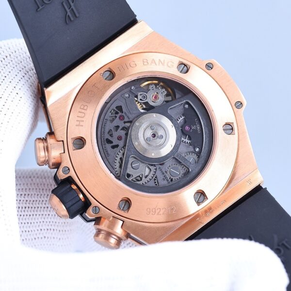 HUBLOT BIG BANG automatic mechanical movement blue hollow dial men's watch Swiss watch blue dial