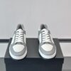 sy_no_75B0B3C334390092ADA39C0DB7B7B5EB_1 Saint Laurent Grey-White Pebble-Leather Low-Top Sneaker