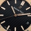 sy_no_769009C1328BFFFC0A152BB49C258E11_2 AUDEMARS PIGUET Audemars Piguet Royal Oak Series Automatic Mechanical Movement Black Dial Crocodile Leather Strap