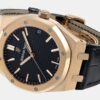 sy_no_769009C1328BFFFC0A152BB49C258E11_4 - 副本 AUDEMARS PIGUET Audemars Piguet Royal Oak Series Automatic Mechanical Movement Black Dial Crocodile Leather Strap