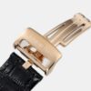 sy_no_769009C1328BFFFC0A152BB49C258E11_8 AUDEMARS PIGUET Audemars Piguet Royal Oak Series Automatic Mechanical Movement Black Dial Crocodile Leather Strap