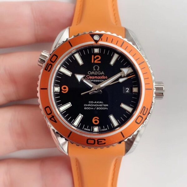 sy_no_76B29DC633208F5A33562B8B6DE3301C_0 Omega Seamaster Series Ocean Universe Automatic Mechanical Movement Black Dial Stainless Steel Case Rubber Strap