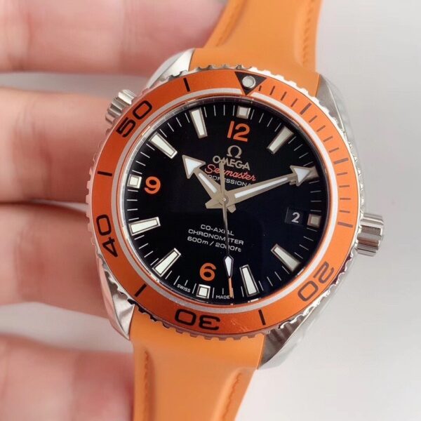 sy_no_76B29DC633208F5A33562B8B6DE3301C_2 Omega Seamaster Series Ocean Universe Automatic Mechanical Movement Black Dial Stainless Steel Case Rubber Strap