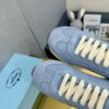 sy_no_774133894272B3D2D2620F328C8A14B6_5 Prada Light Blue Suede Gold Triangle Trainer