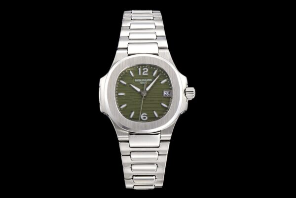 sy_no_77C858AAF770E39302A32D2F6CDE0643_0 Patek Philippe Sport Elegance NAUTILUS Series Nautilus Automatic Mechanical Machine Swiss Watch Green Dial