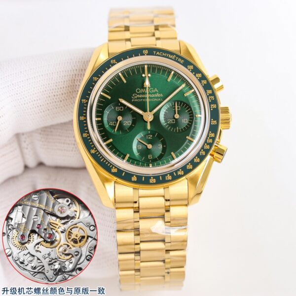 sy_no_77E6FCA05921F8DAFF14533CB37D04F1_2 Omega Super Series Professional Lunar Watch Manual Mechanical Movement 50m Waterproof Timing Anti Magnetic Men's Watch Swiss Watch 42mm