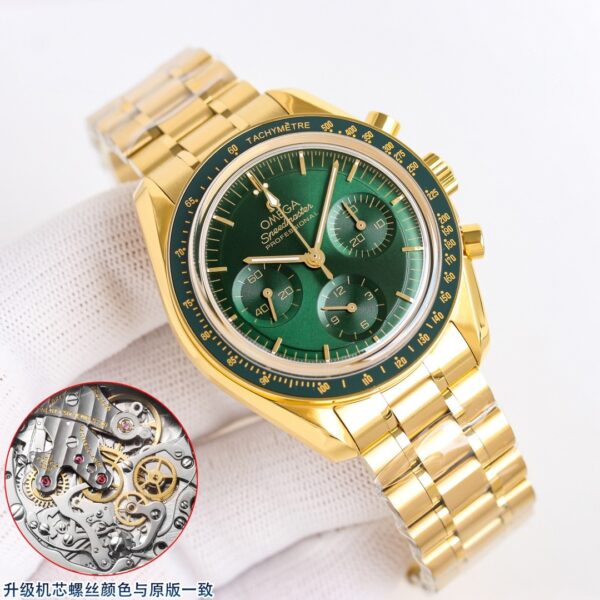 sy_no_77E6FCA05921F8DAFF14533CB37D04F1_3 Omega Super Series Professional Lunar Watch Manual Mechanical Movement 50m Waterproof Timing Anti Magnetic Men's Watch Swiss Watch 42mm