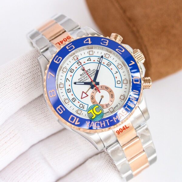 sy_no_784F36C19F028E1FF081D247650E0DD8_0 Rolex Yacht Master Automatic Mechanical Movement 100m Waterproof Men's Watch