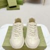 sy_no_7870C34D2272B995D58528D6AC5A952E_0 Gucci Rhyton “Common Sense Is Not That Common” Slogan Sneaker in Off-White
