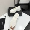 sy_no_79BCB900763EC5FD96C5AEDF3AC35869_3 Chanel White Leather Mary Jane Platform Shoe with Lug Sole and CC Logo